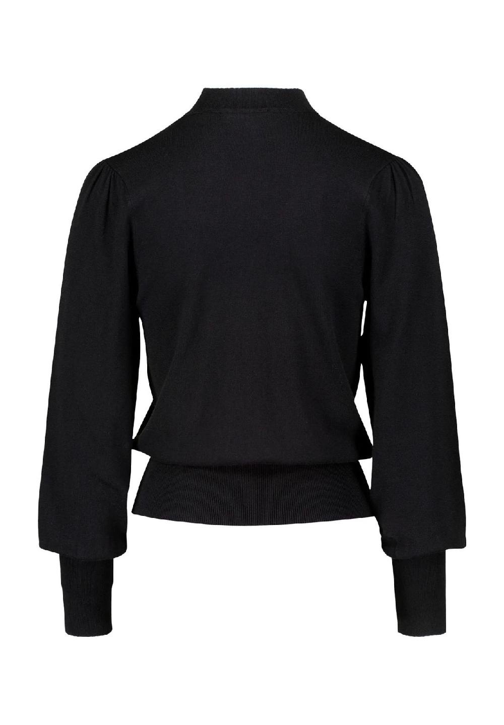 zero Pullover Stehkragen Kontrastpaspel für Damen Fabrikladen