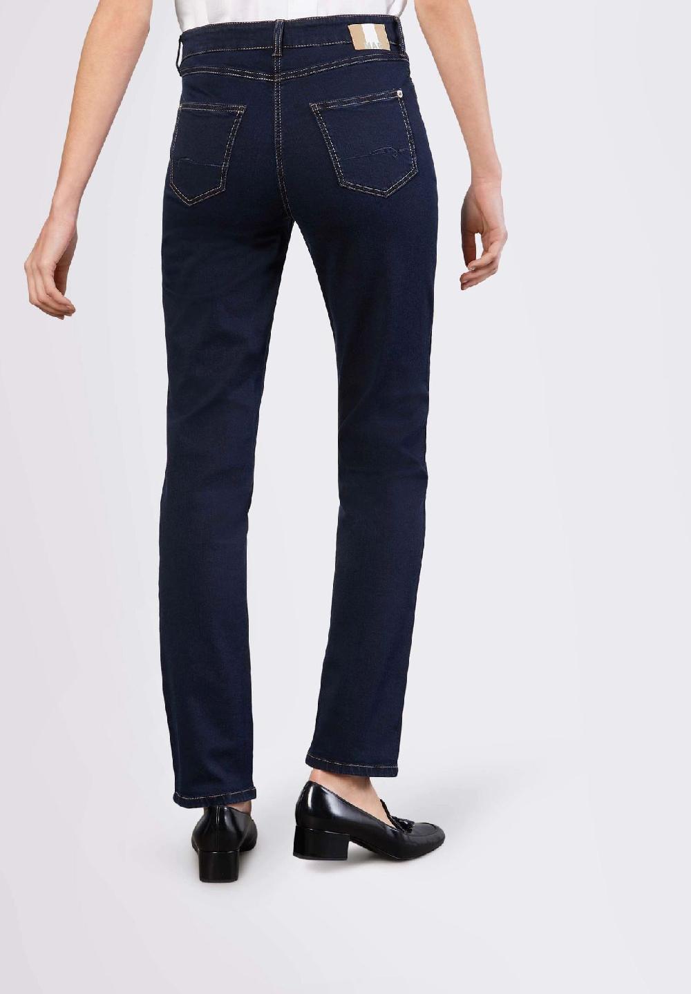 MAC Melanie Jeans Straight Fit Gürtelschlaufe für Damen Hotsell
