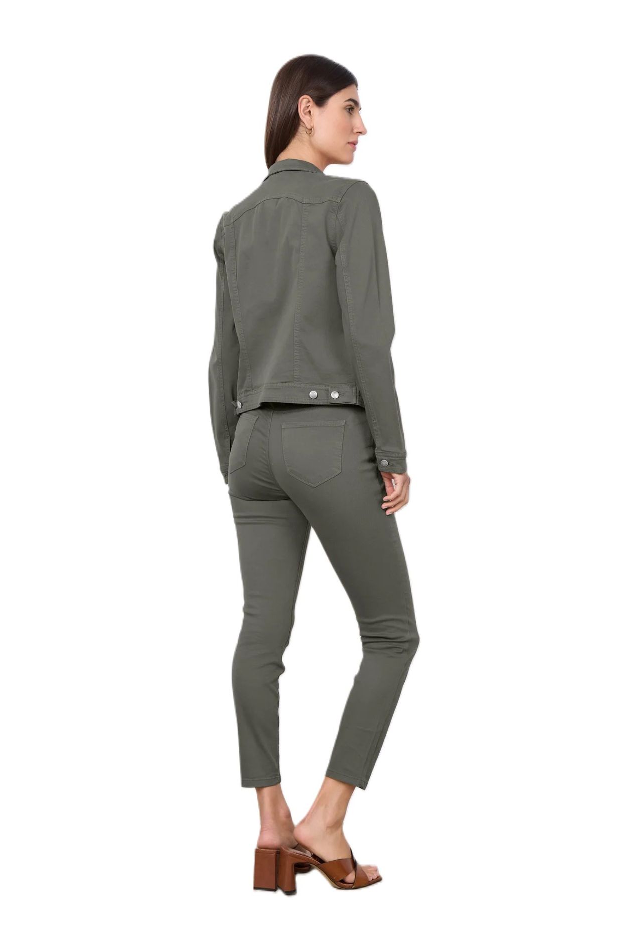 SOYACONCEPT Jeansjacke "SC-Erna 2" Brusttaschen Knopfleiste für Damen im Angebot