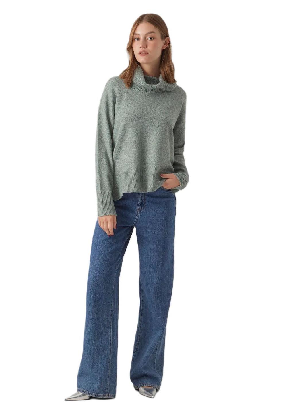 VERO MODA® Strickpullover Regular-Fit Rollkragen für Damen Exklusivangebot