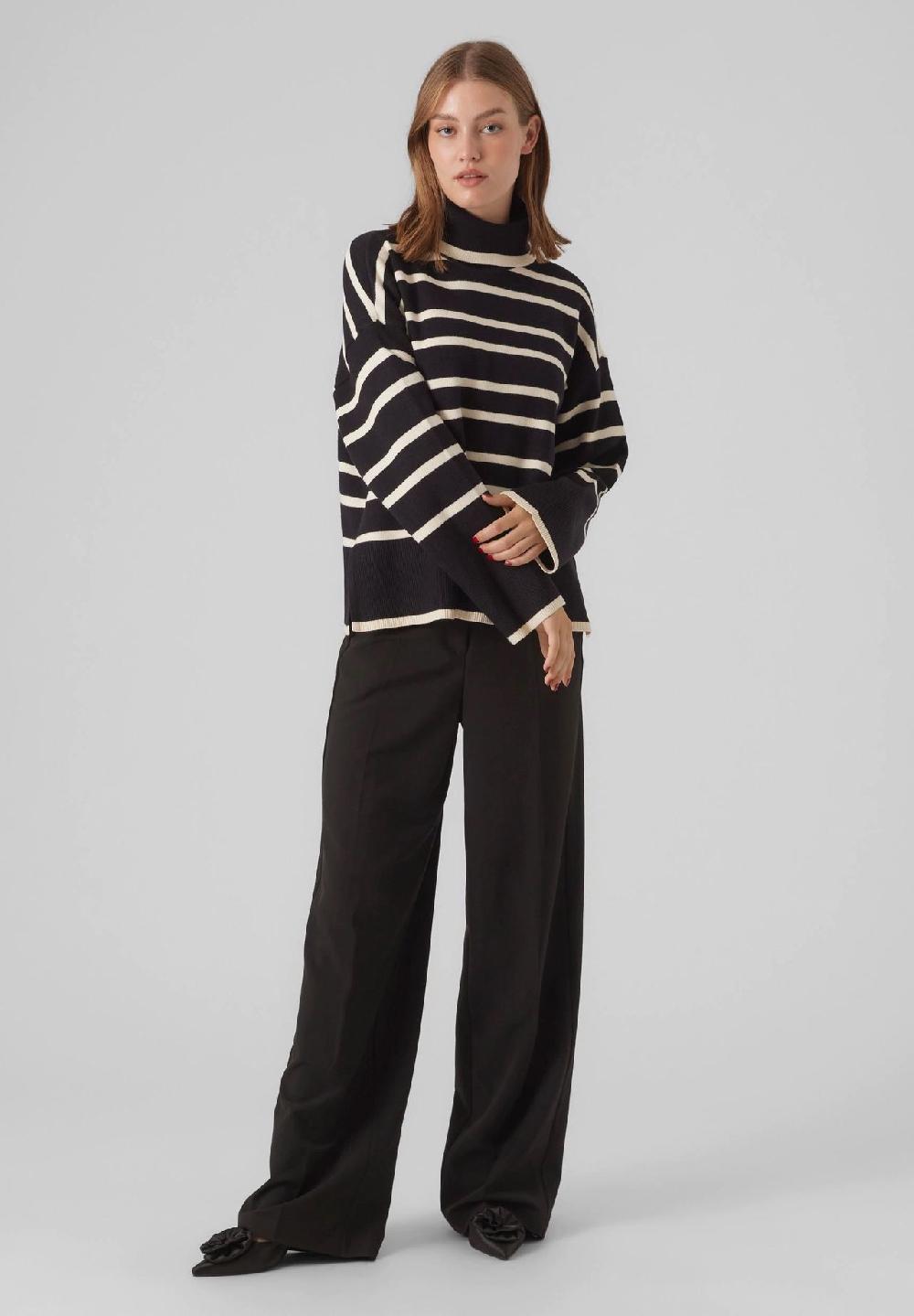 VERO MODA® Pullover Strick Rollkragen für Damen Preisnachlass