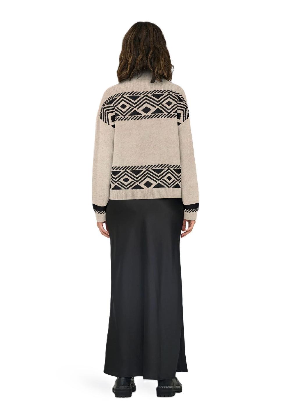 ONLY® Strickpullover "Victor" Stehkragen für Damen Heißer Verkauf