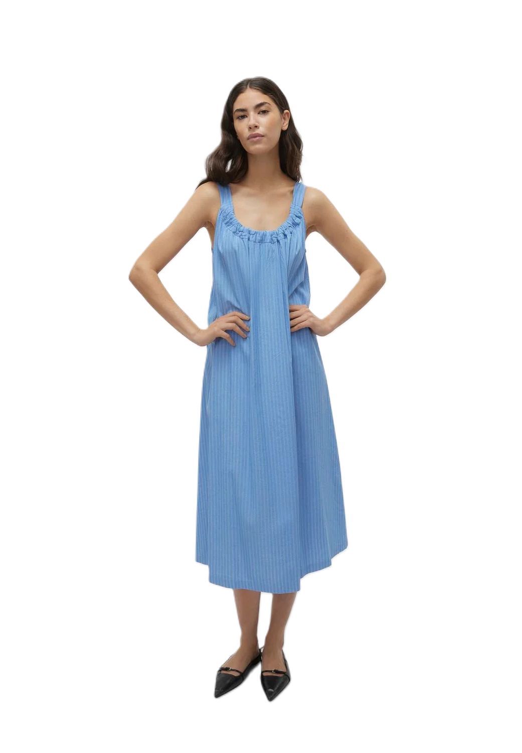 VERO MODA® Sommerkleid ärmellos 3/4-lang für Damen Online Outlet