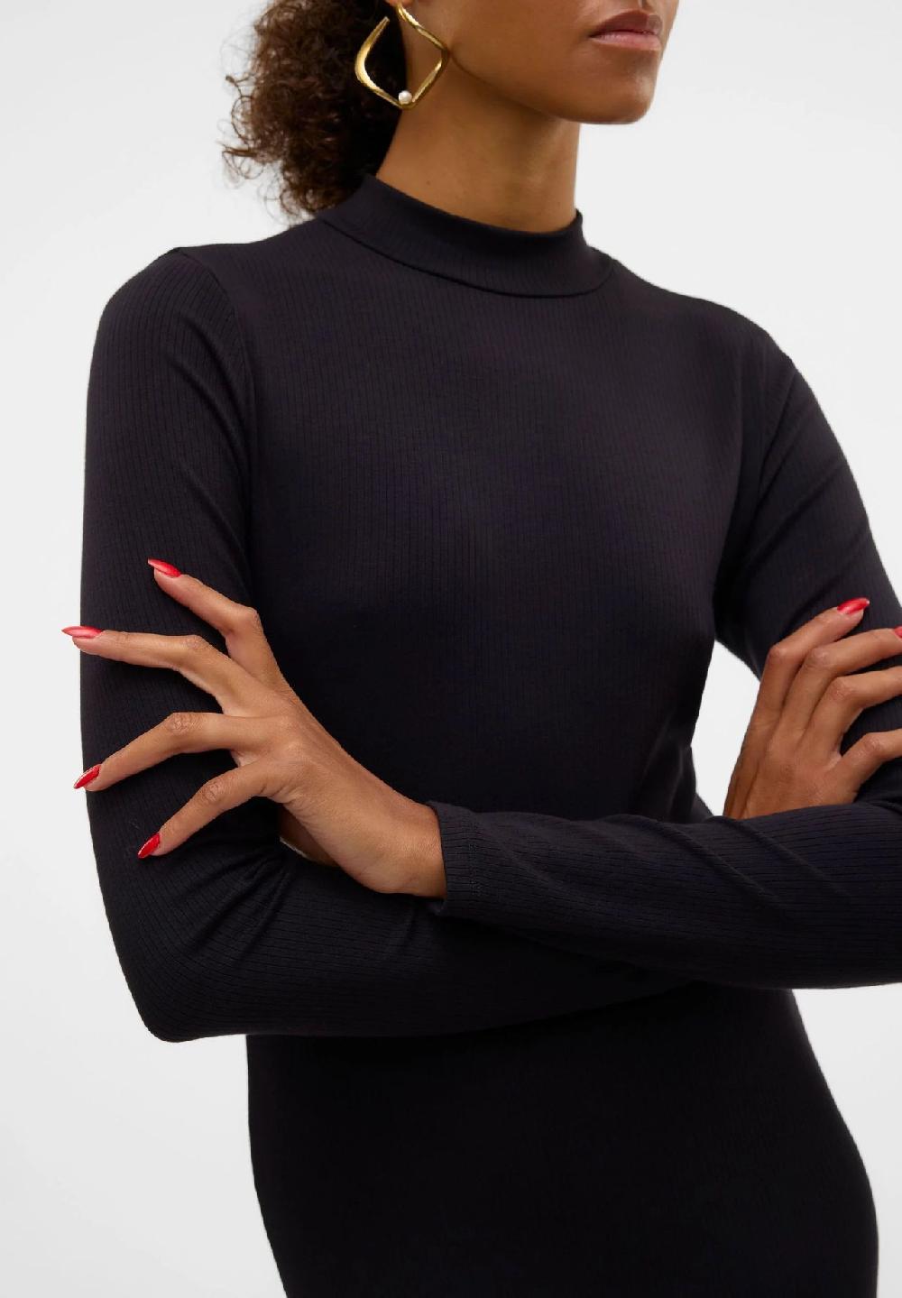 VERO MODA® Shirtkleid Stehkragen für Damen Saisonale Angebote