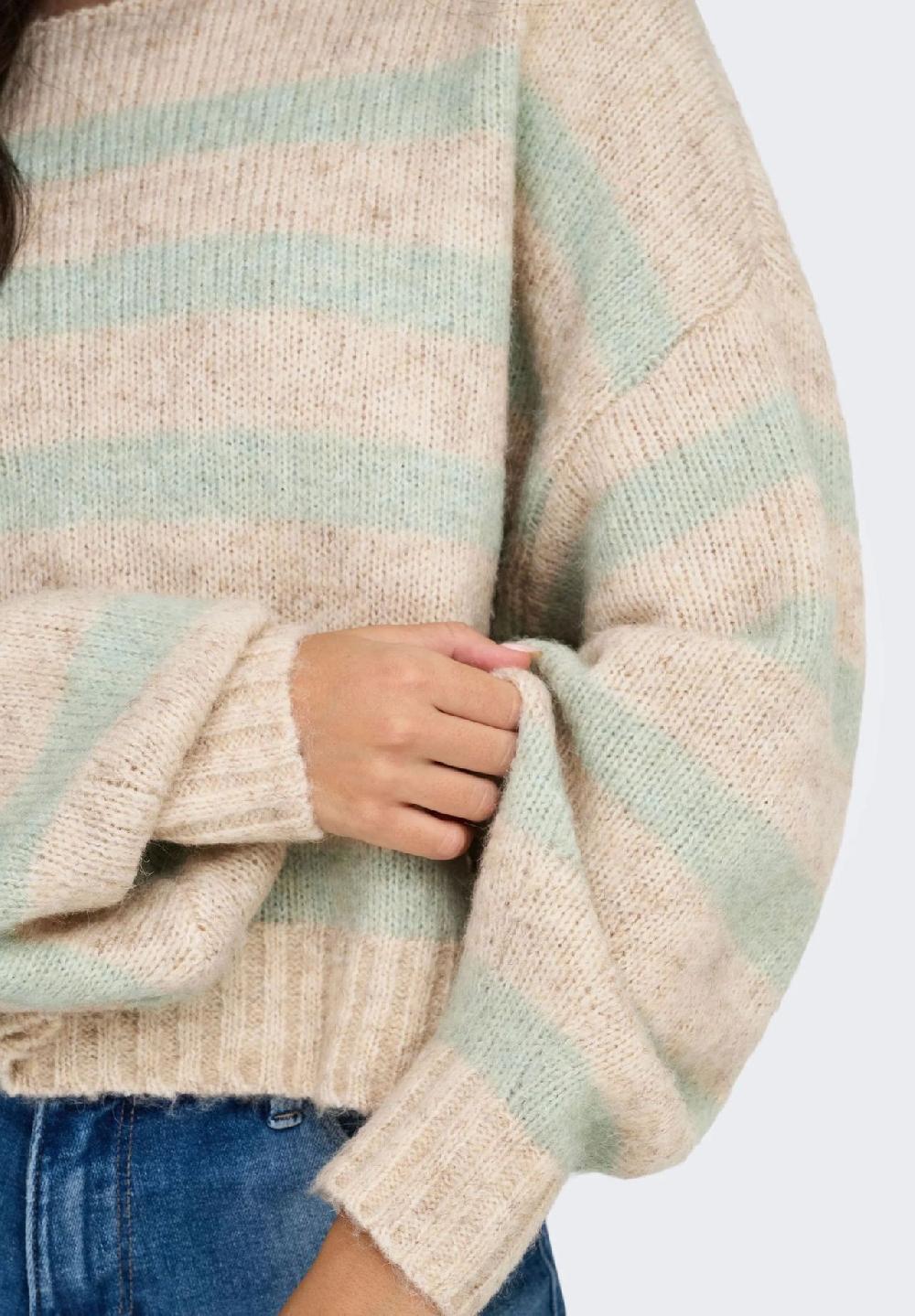 ONLY® Strickpullover U-Boot Ausschnitt für Damen Kauf eins, bekomm eins gratis