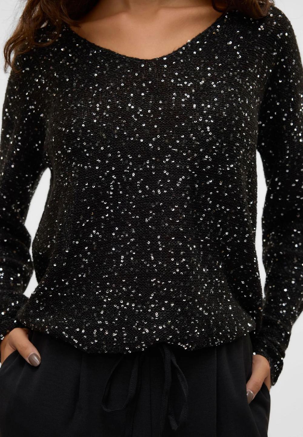 VERO MODA® Strickpullover Pailletten für Damen Tiefpreis