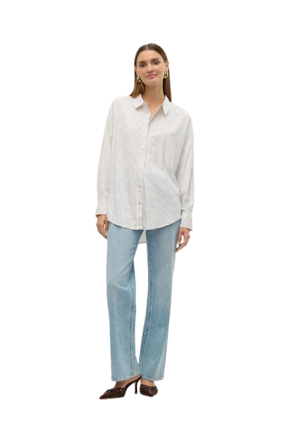 VERO MODA® Hemdbluse "Nora" Oversize für Damen Wochenangebot
