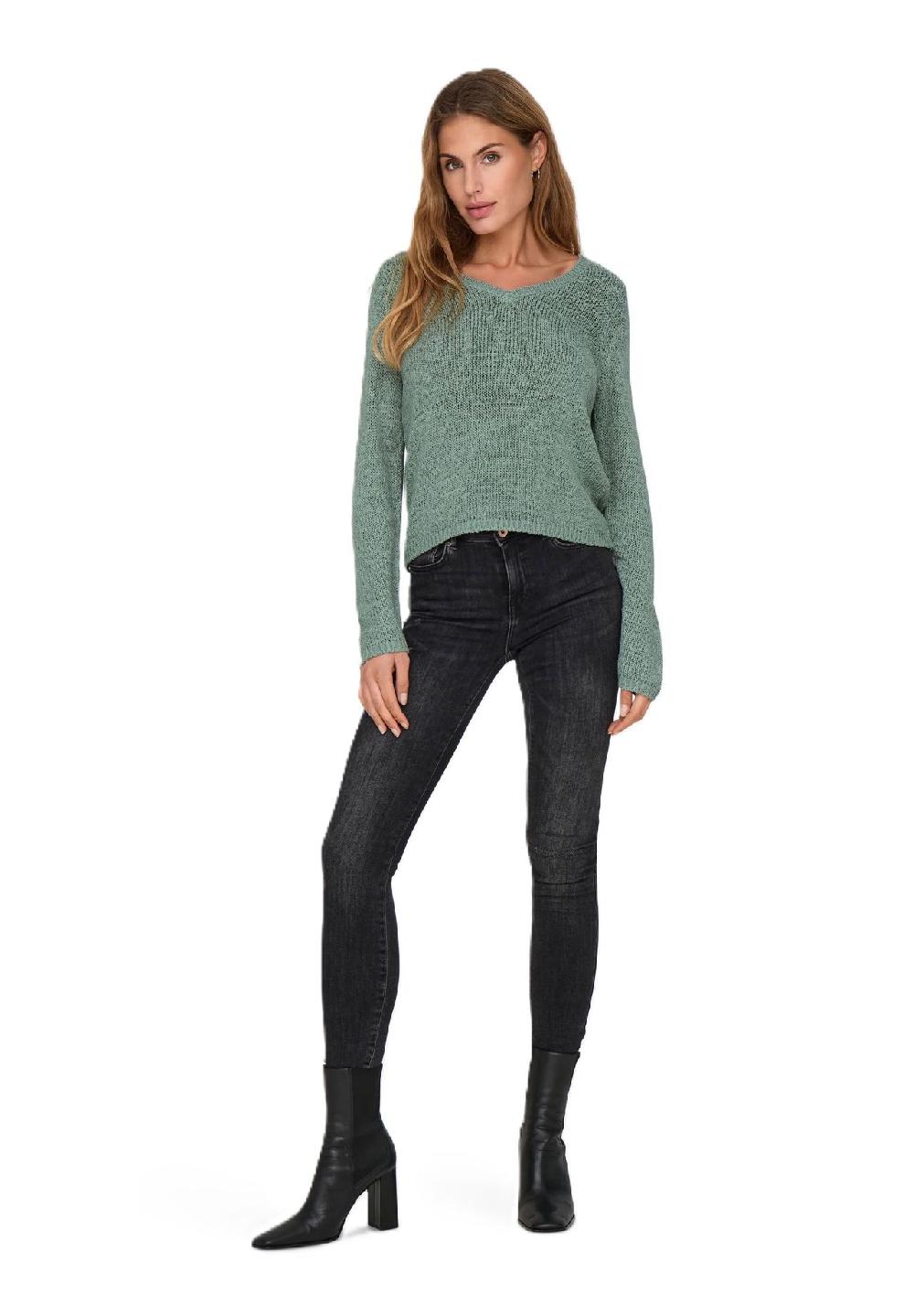 ONLY® Strickpullover V-Ausschnitt für Damen Letzte 2 Tage
