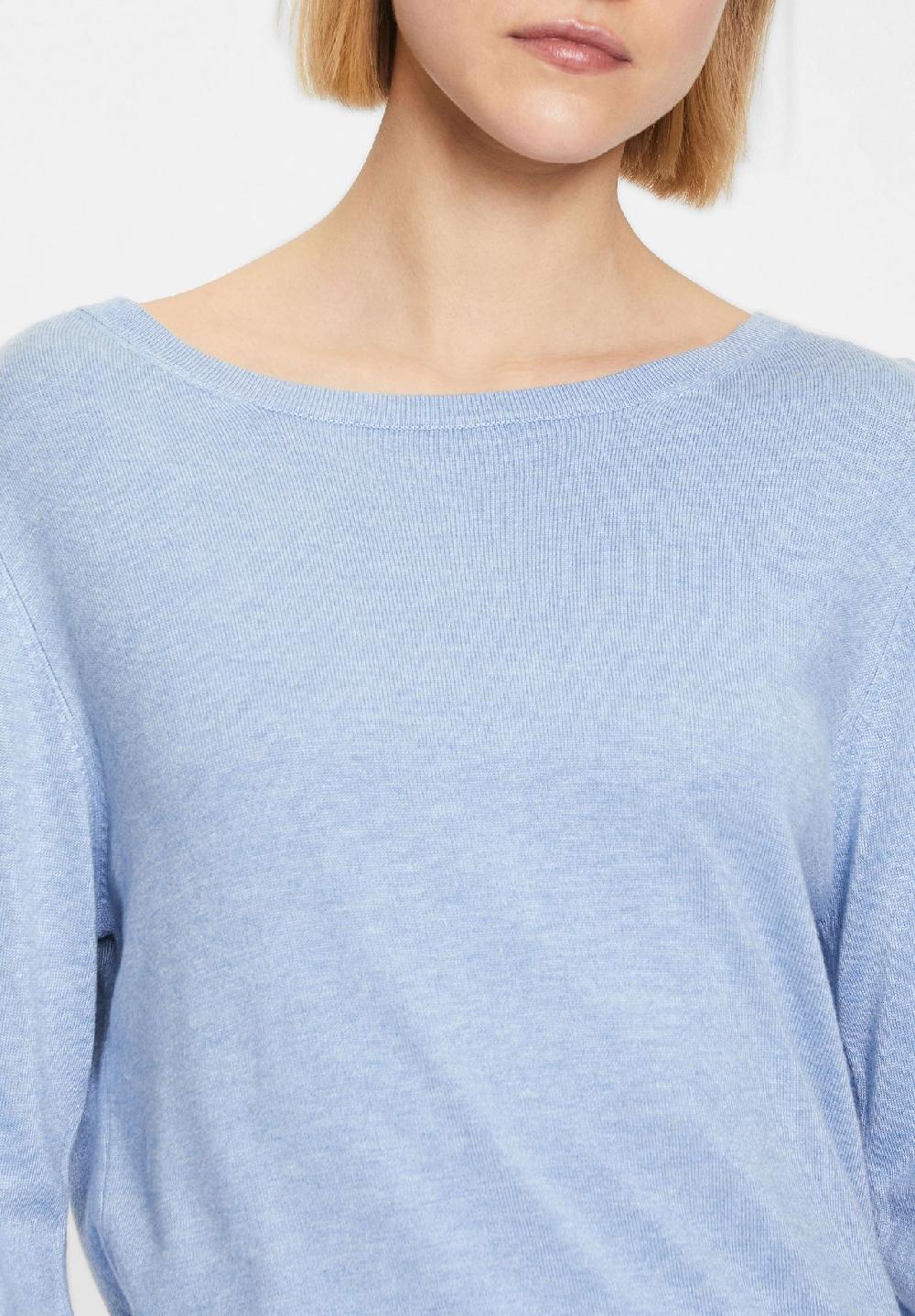 GALERIA essentials Pullover "Elea" U-Boot-Ausschnitt Rippbündchen für Damen Bis zu 50% Rabatt
