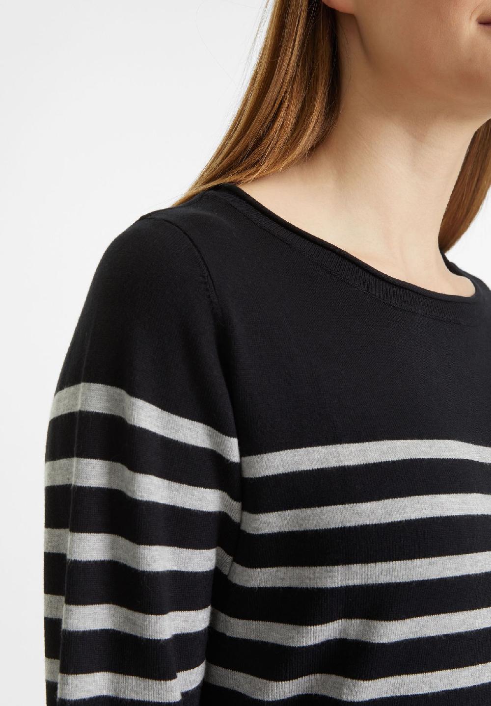 GALERIA essentials Pullover Rippbündchen Langarm Streifen für Damen Bis zu 60% Rabatt