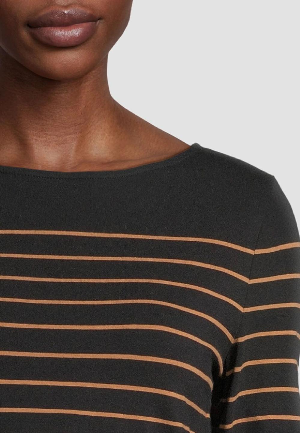 MANGUUN collection Langarmshirt U-Boot-Ausschnitt für Damen Fabrikladen