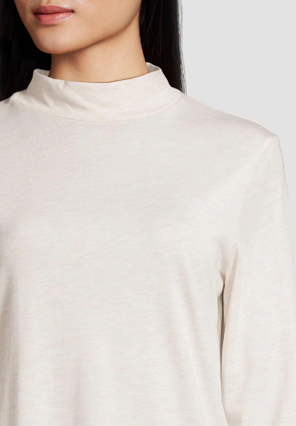 MANGUUN collection Langarmshirt Stehkragen für Damen Black Friday Preise