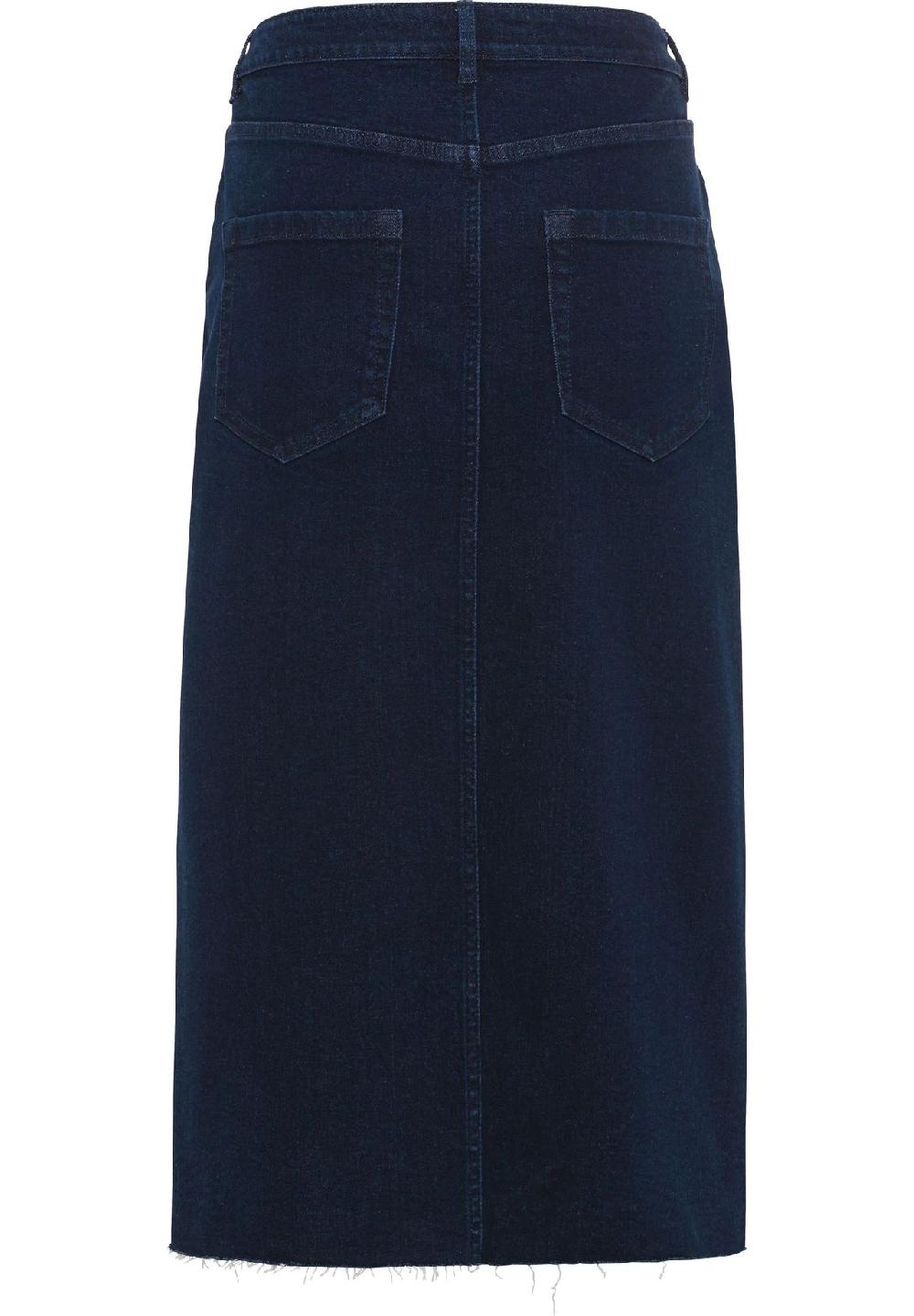 MANGUUN Jeansrock Five-Pocket Schlitz für Damen Angebote