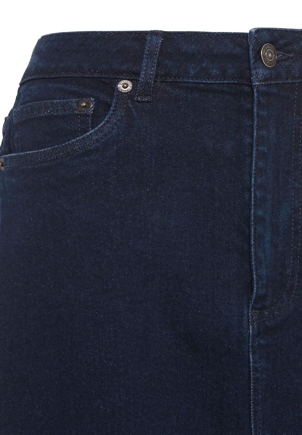MANGUUN Jeansrock Five-Pocket Schlitz für Damen Angebote