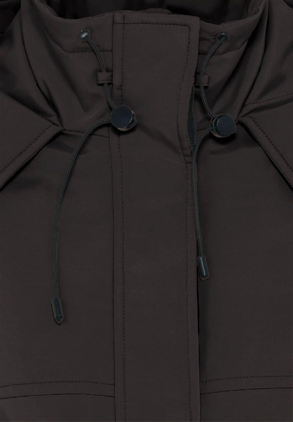 MANGUUN Übergangsjacke Kapuze Reißverschlusstaschen für Damen Fabrikverkauf