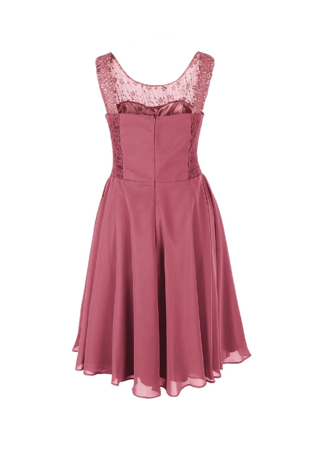 G.O.L.® Cocktailkleid Chiffon 3/4-lang U-Ausschnitt für Kinder Sonderangebot