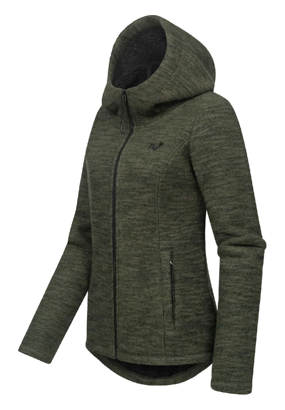 ragwear™ Kapuzenstrickjacke Lyshka Melange Jubiläumsangebot