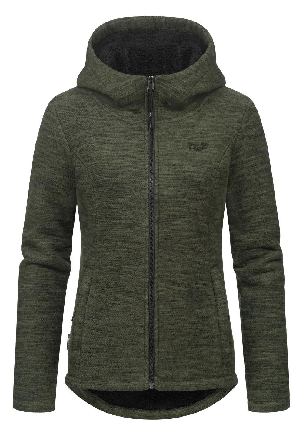 ragwear™ Kapuzenstrickjacke Lyshka Melange Jubiläumsangebot