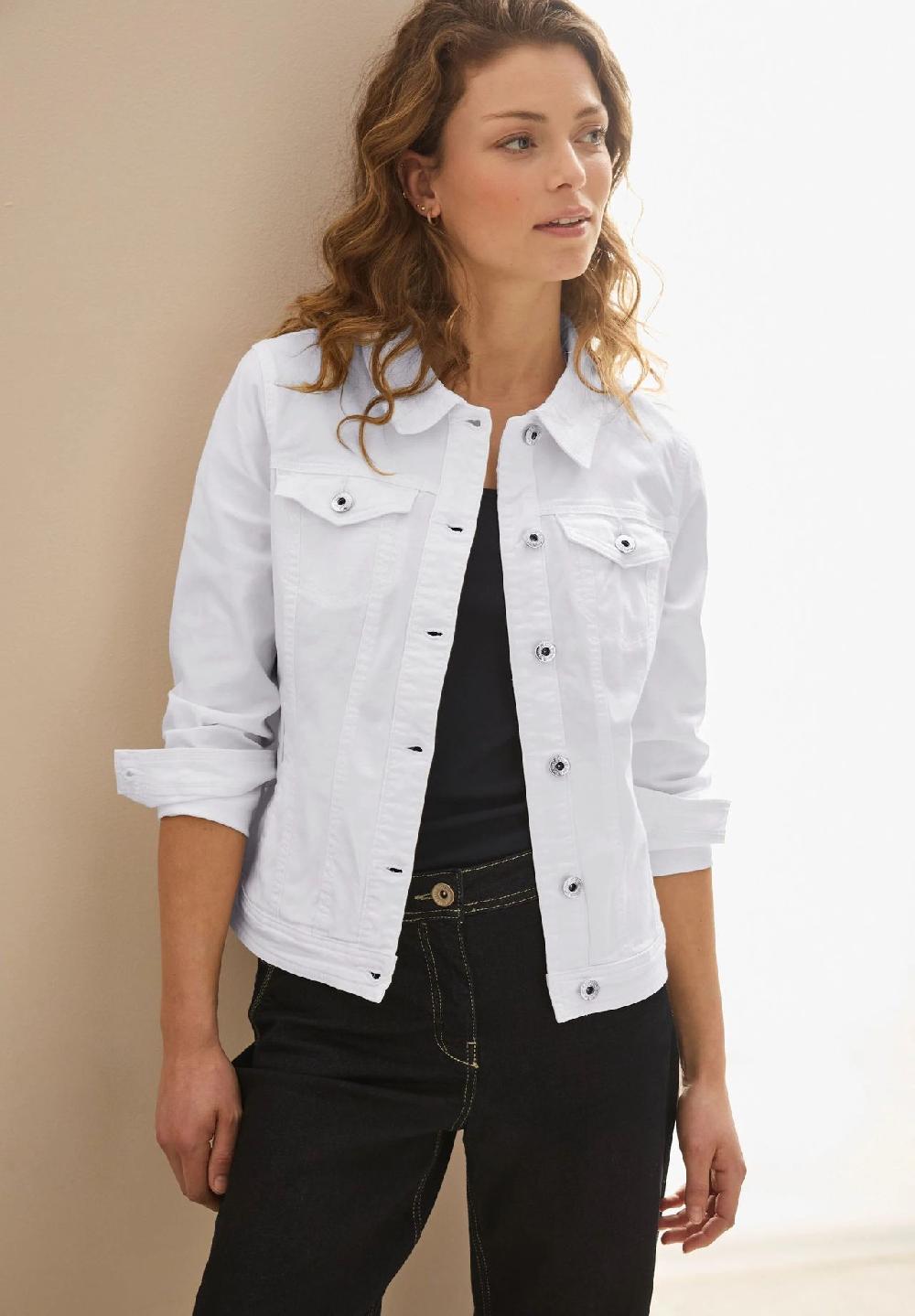 CECIL Jeansjacke Brusttaschen für Damen Discount Store für neue Produkte