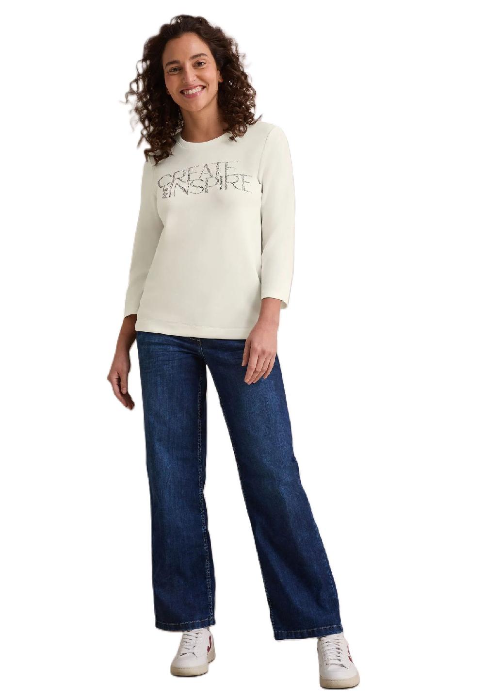 CECIL Shirt 3/4-Arm für Damen Kostenloser Versand international