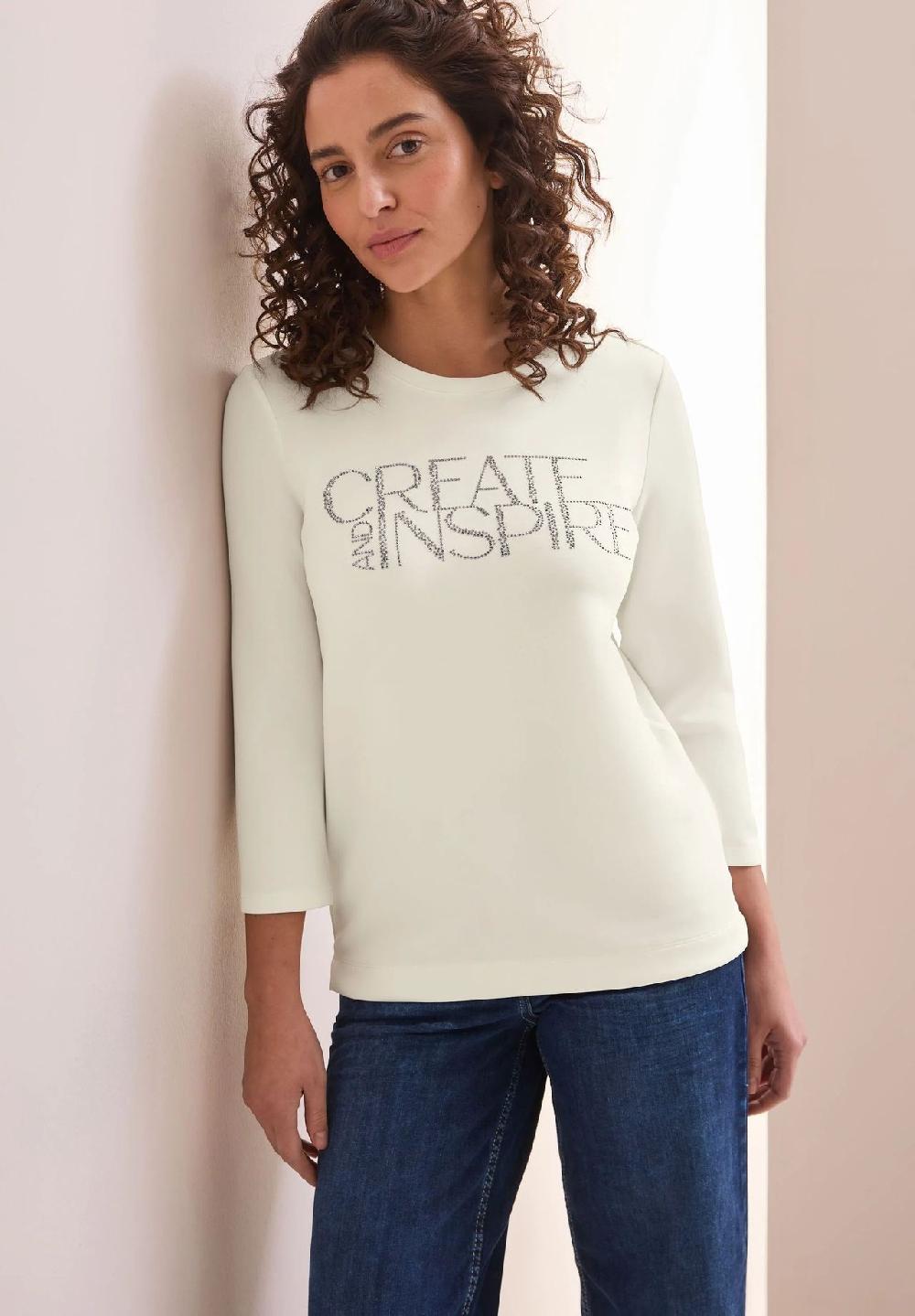 CECIL Shirt 3/4-Arm für Damen Kostenloser Versand international