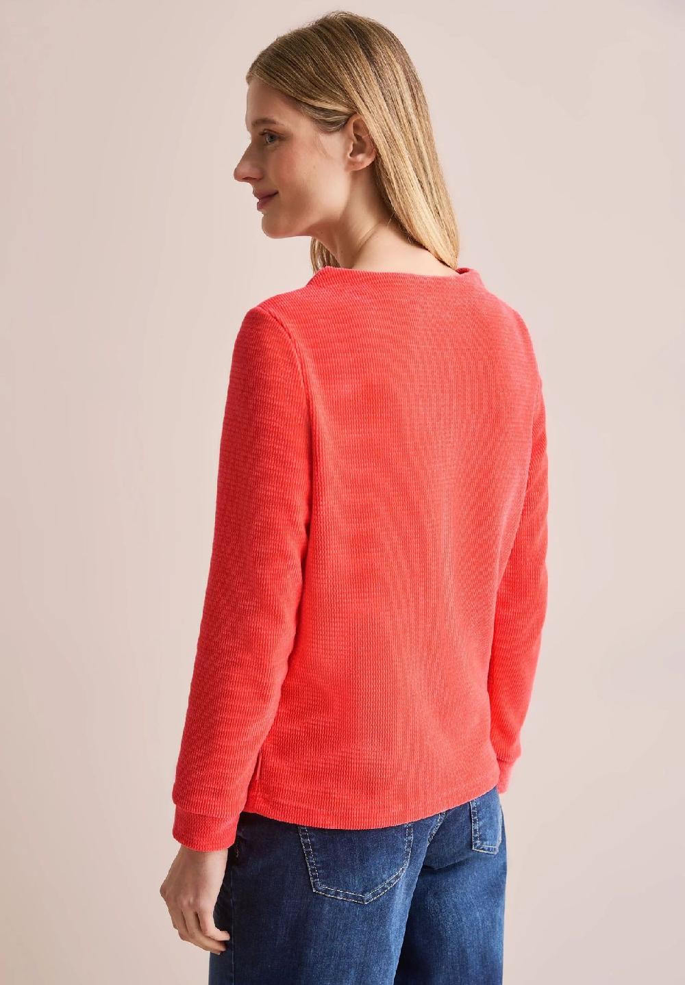 CECIL Langarmshirt Ziernähte für Damen Fabrikladen