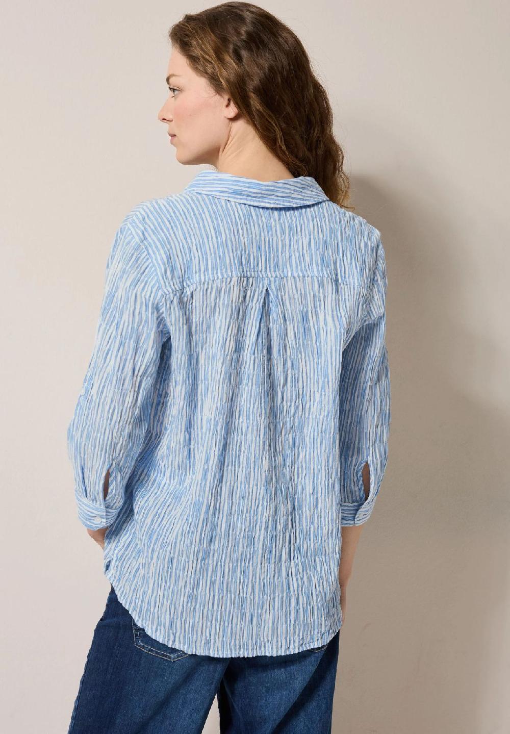 CECIL Shirtbluse "Seer" V-Ausschnitt für Damen Outlet