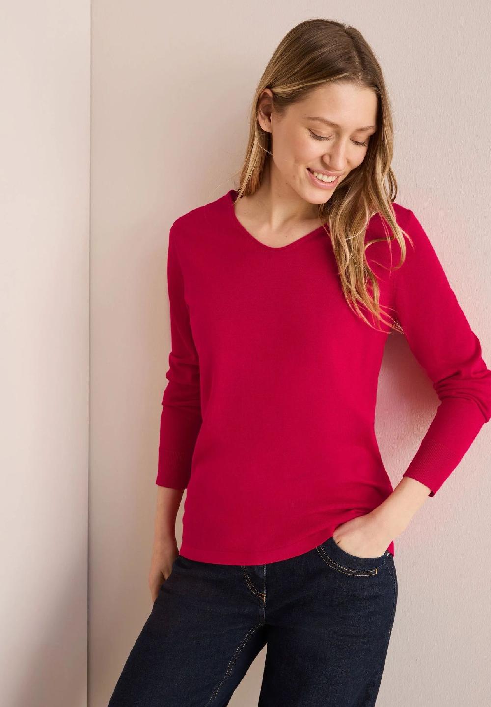 CECIL Pullover V-Ausschnitt für Damen Zeitlich begrenztes Angebot
