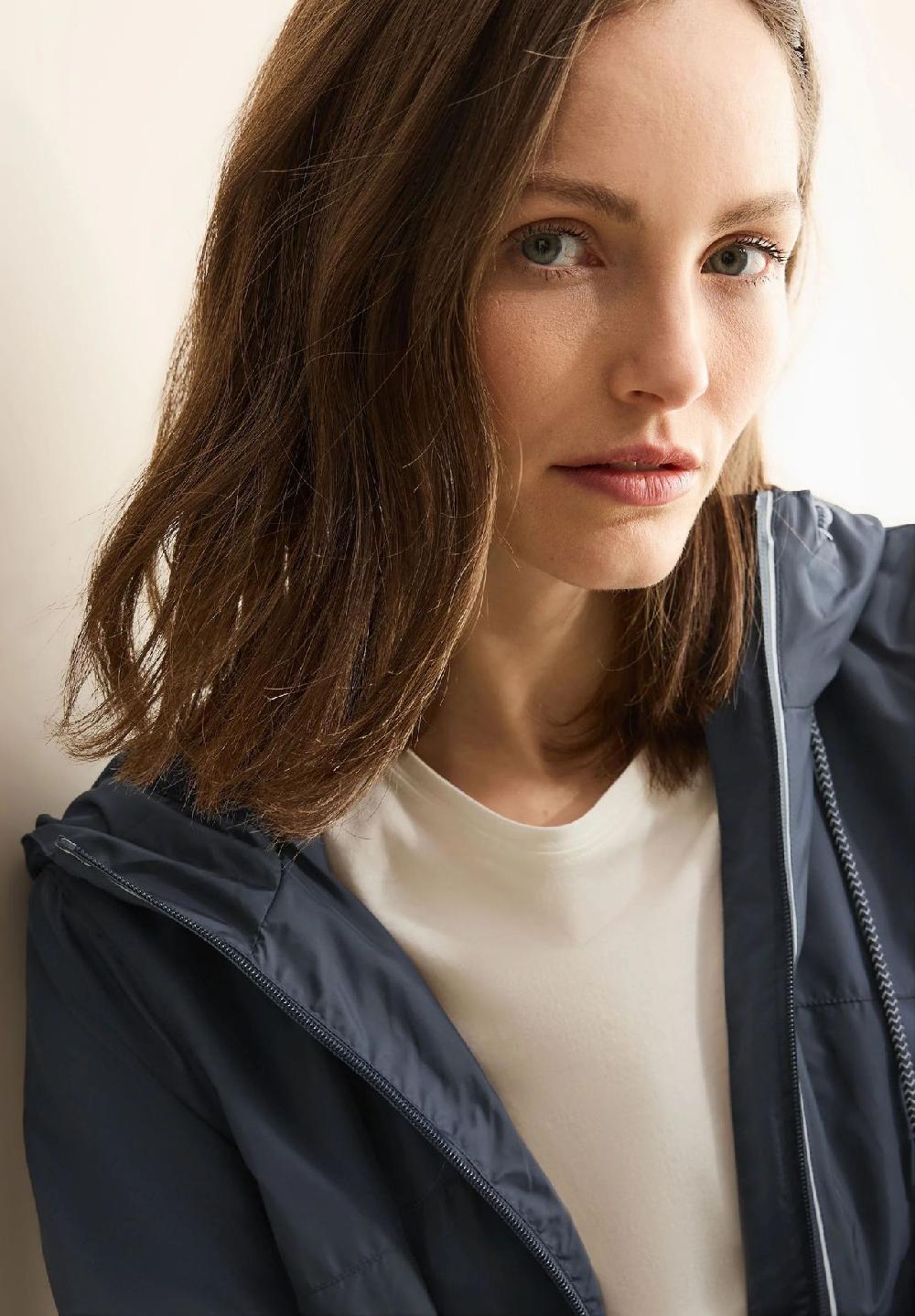 CECIL Windbreaker Stehkragen Kapuze für Damen Kauf eins, bekomm eins gratis