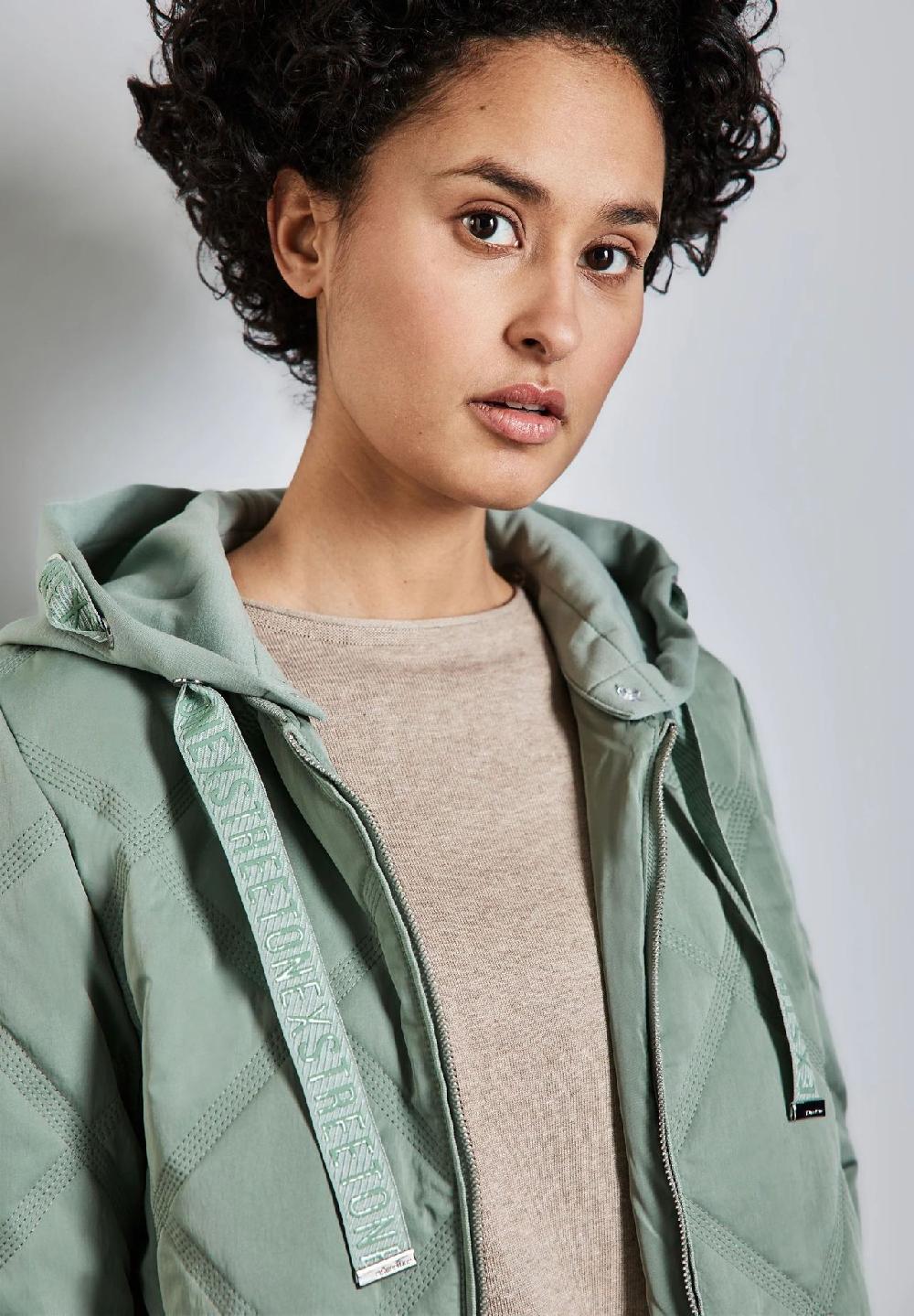 Street One Steppjacke "DiamondQu" Zweiwegereißverschluss für Damen zollfrei