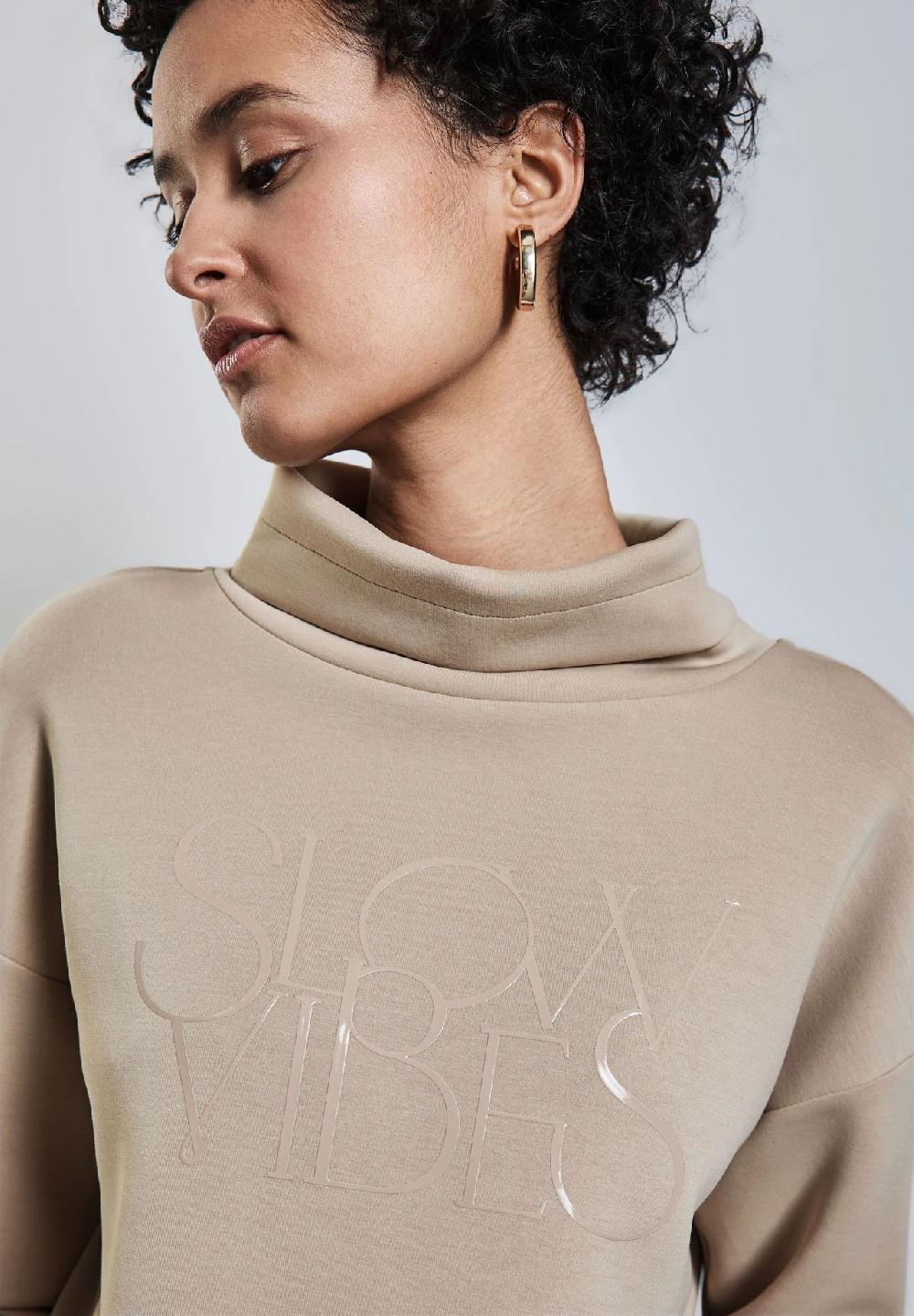 Street One Sweatshirt Schalkragen für Damen Limitierter Zeitrabatt