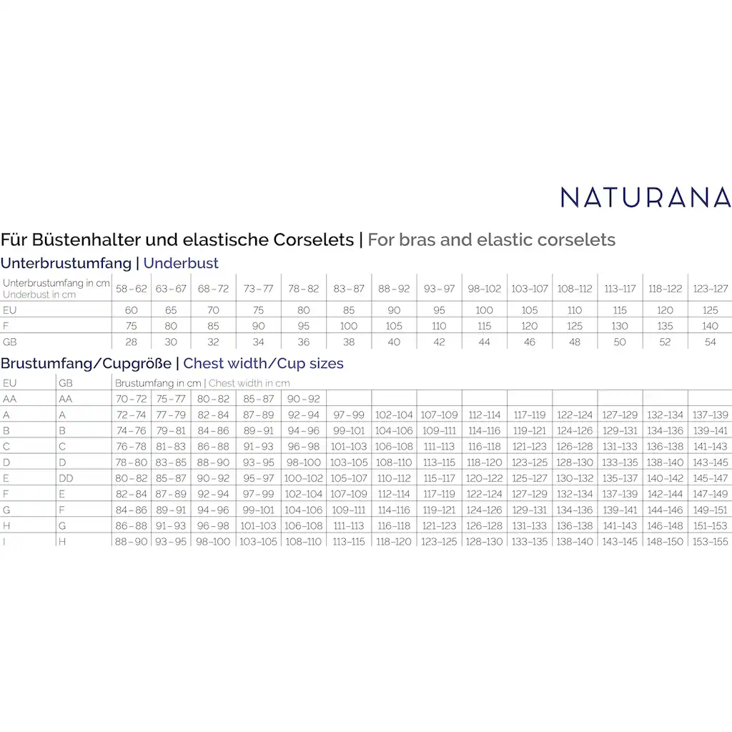 Naturana Minimizer-BH mit extra breiten gepolsterten Entlastungsträgern ▷ für Online
