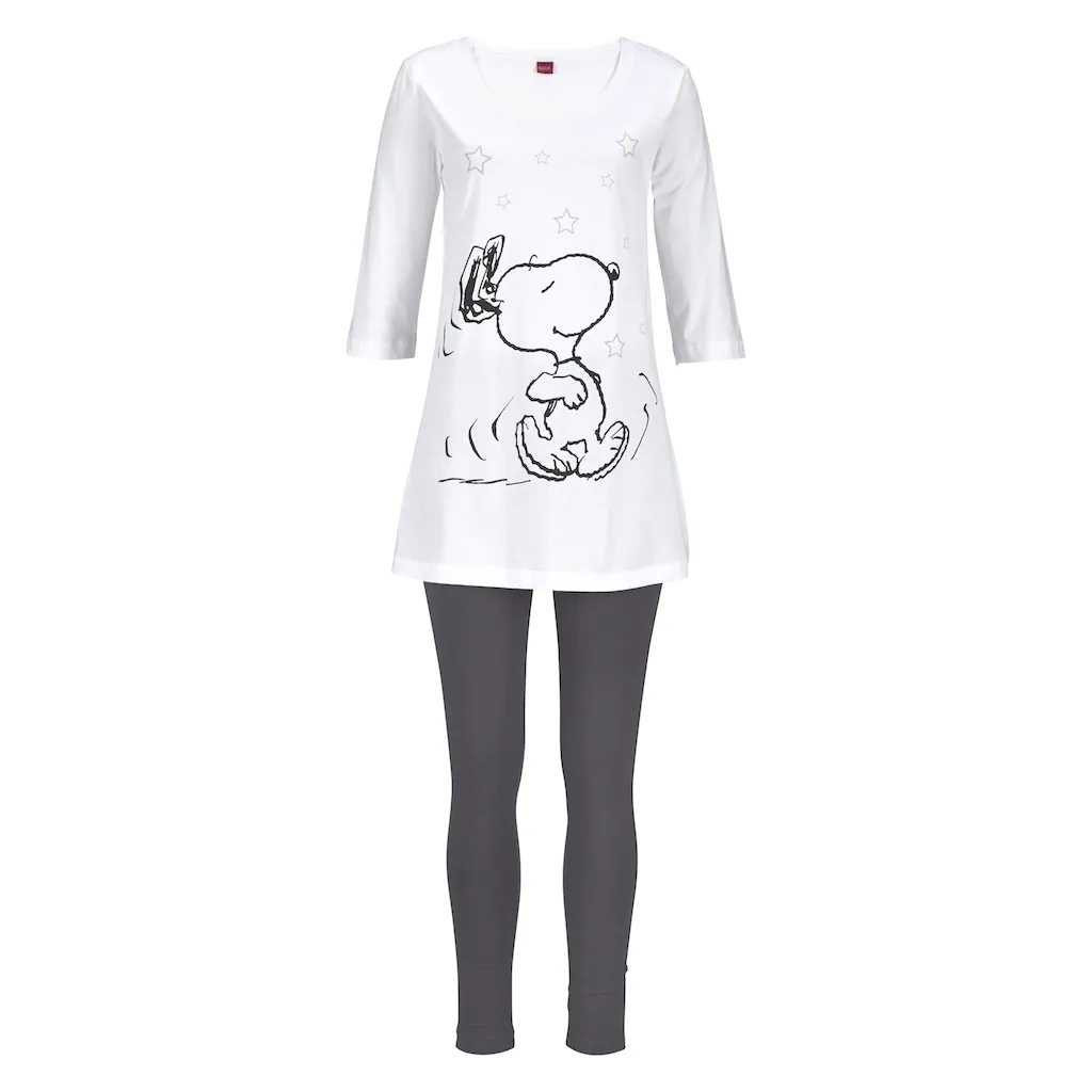 Peanuts Pyjama mit hohem Baumwollanteil online kaufen Rabatt