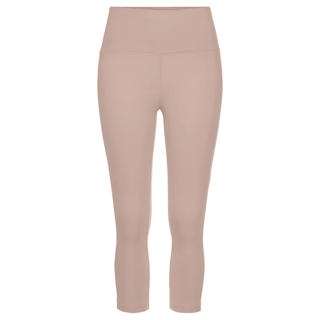 LASCANA Caprileggings mit breitem weichem Bündchen Loungewear Großer Ausverkauf