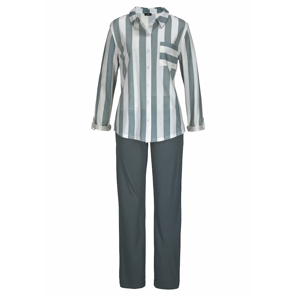 Vivance Dreams Pyjama (2 tlg.) im Hemdblusenlook kaufen Weihnachtsangebot