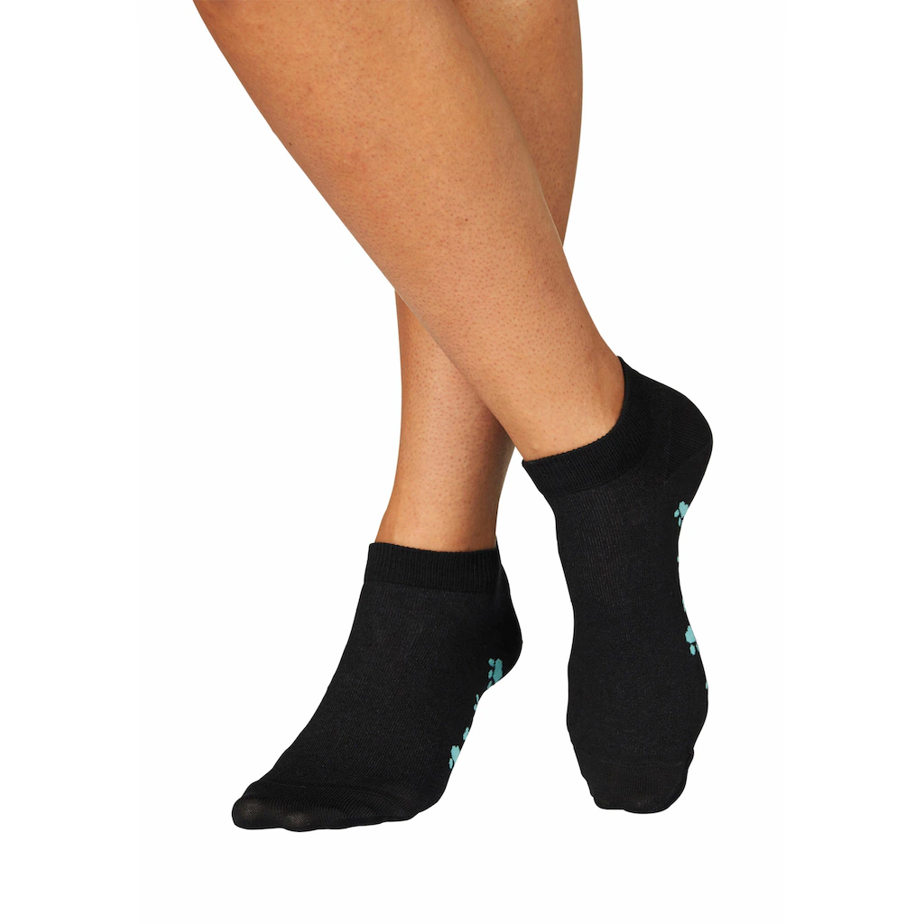 Arizona Sneakersocken (Packung 5 Paar) mit süßem Pfotendesign unter der Sohle online bestellen Valentinstagsangebot