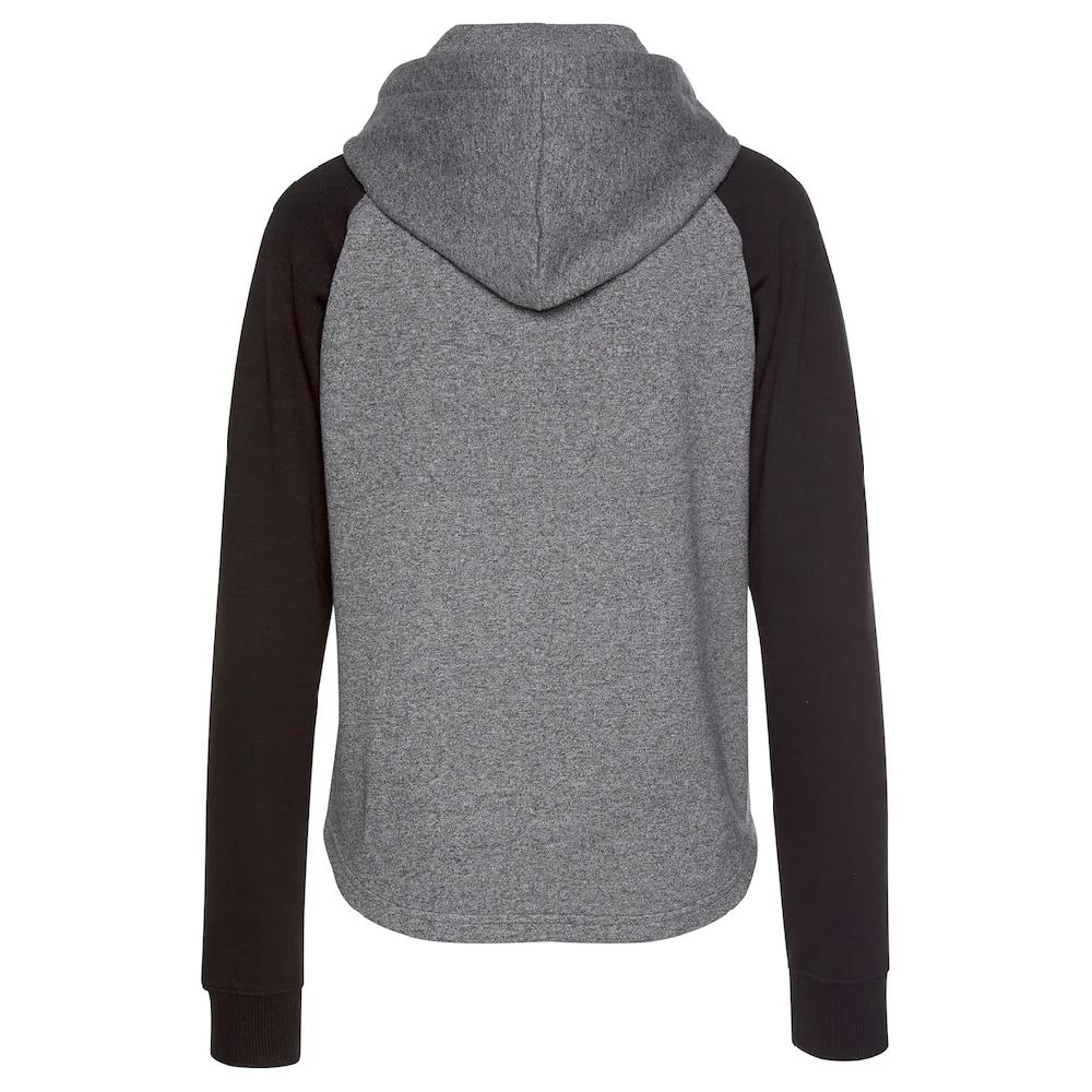 Bench. Loungewear Kapuzensweatshirt mit farblich abgesetzten Ärmeln und Logodruck Loungeanzug Hoodie Lagerräumung