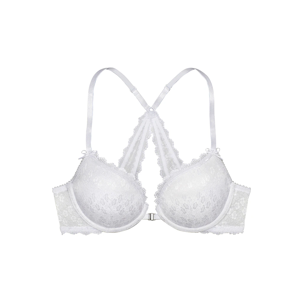 Vivance Push-up-BH mit feiner Spitze und praktischem Vorderverschluss online kaufen Sonderangebote