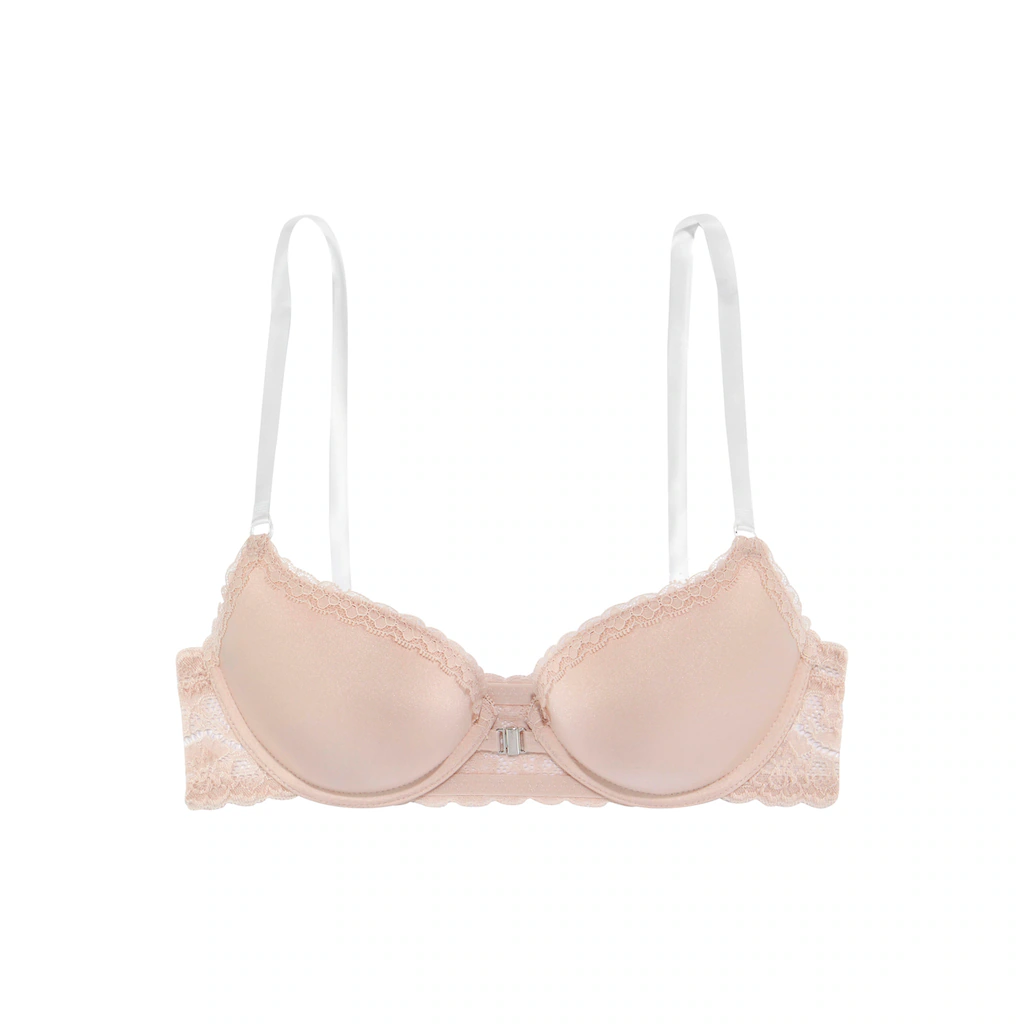 LASCANA Push-up-BH mit Vorderverschluss und transparenten Trägern ▷ für Super Sparpreis