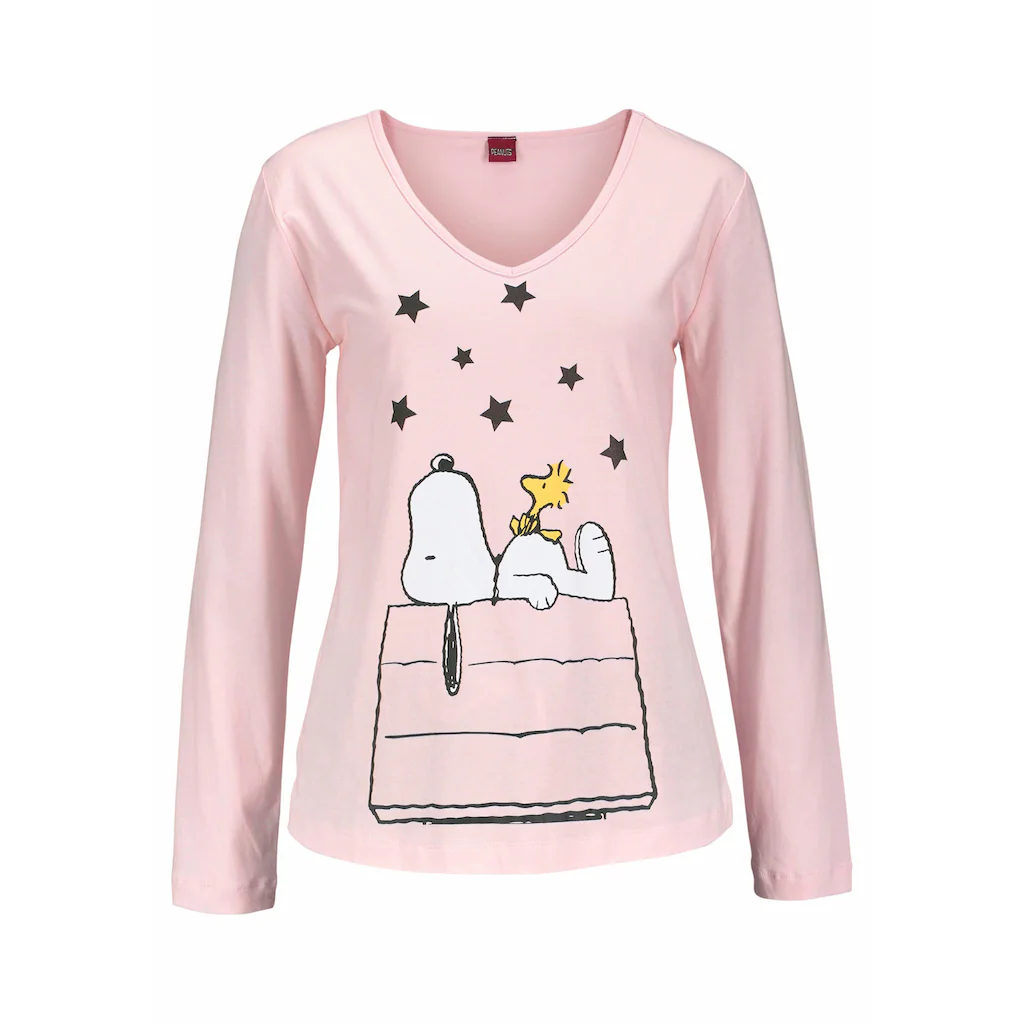 Peanuts Pyjama mit V-Ausschnitt online kaufen Super Rabatt