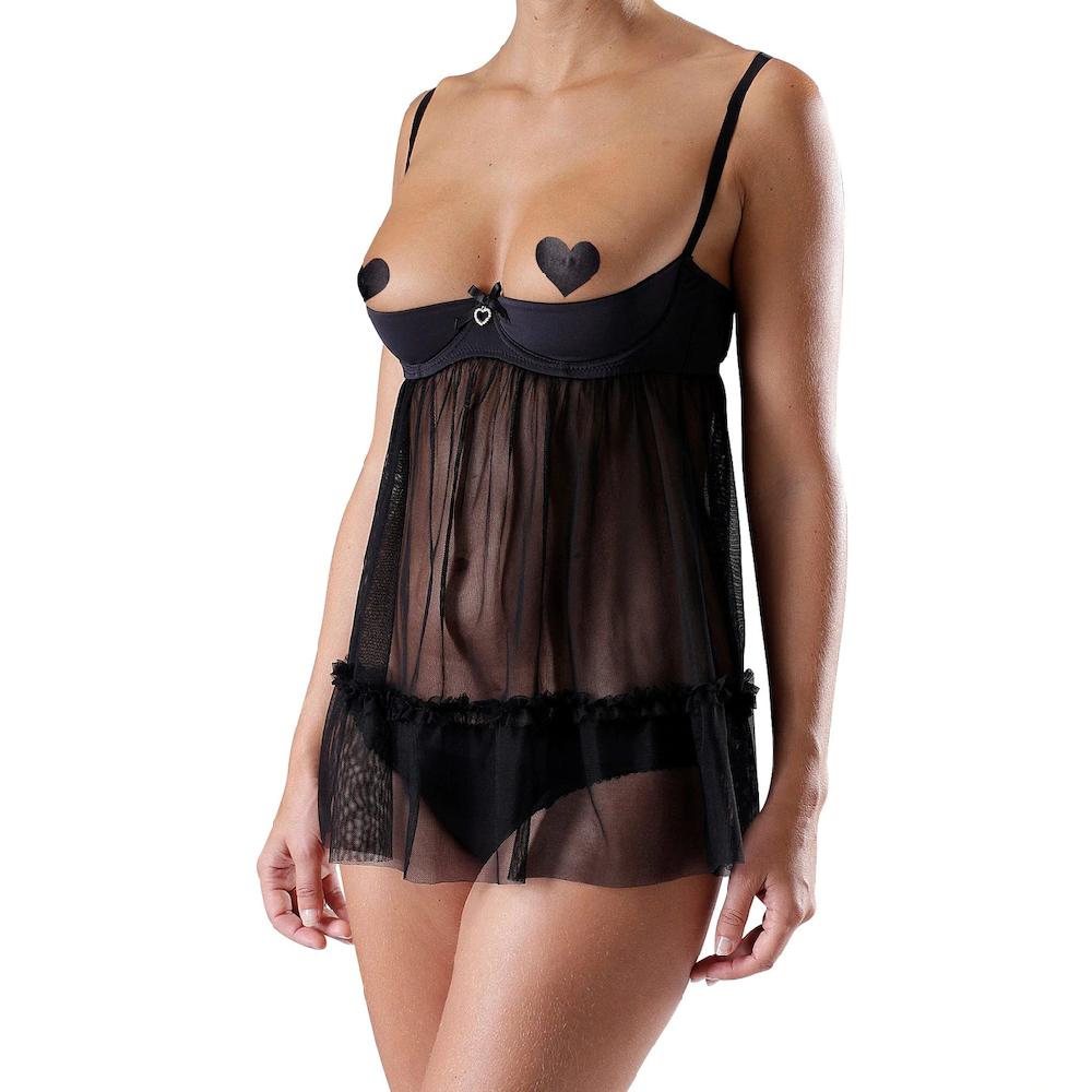 Petite fleur gold Negligé mit Büstenhebe online kaufen