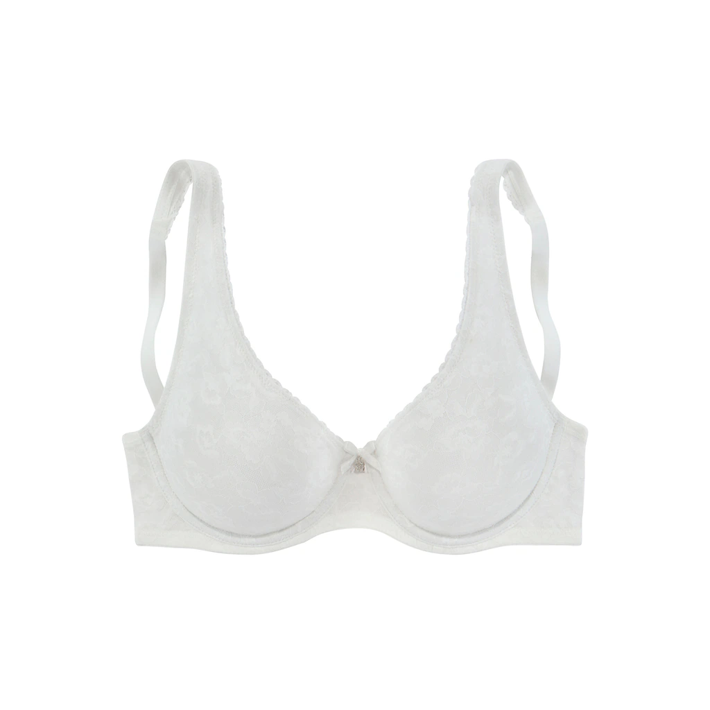 Nuance Minimizer-BH mit feiner floraler Spitze und Cut-Out online bestellen Schlussverkauf