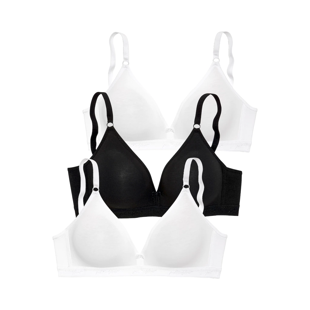 petite fleur Bralette-BH ohne Bügel im Triangel-Schnitt aus schöner Baumwolle ▷ für Günstig kaufen