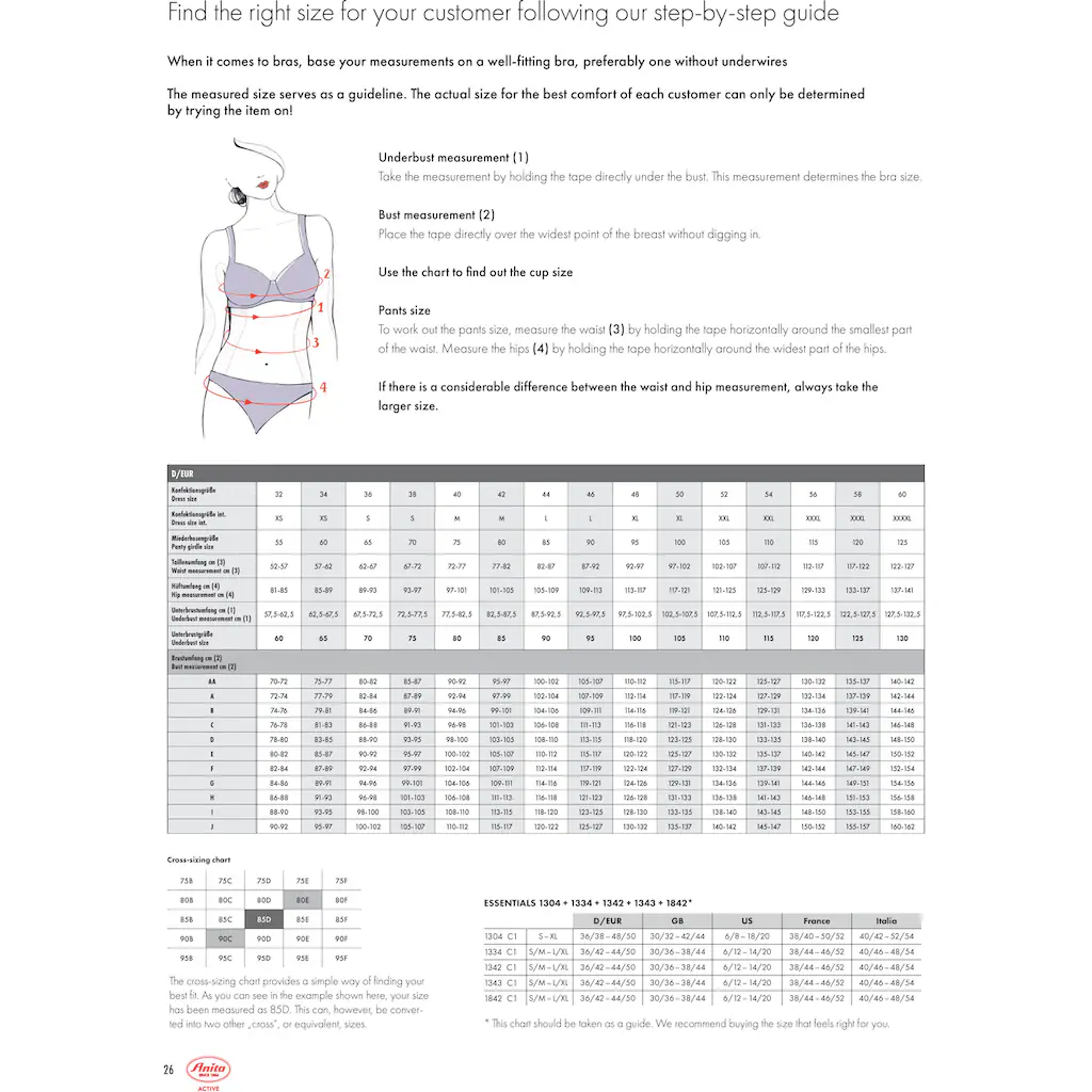 Anita Active Sport-BH »light & firm« Cup A-E anschmiegende nahtlose Microfaser ▷ für Großer Ausverkauf