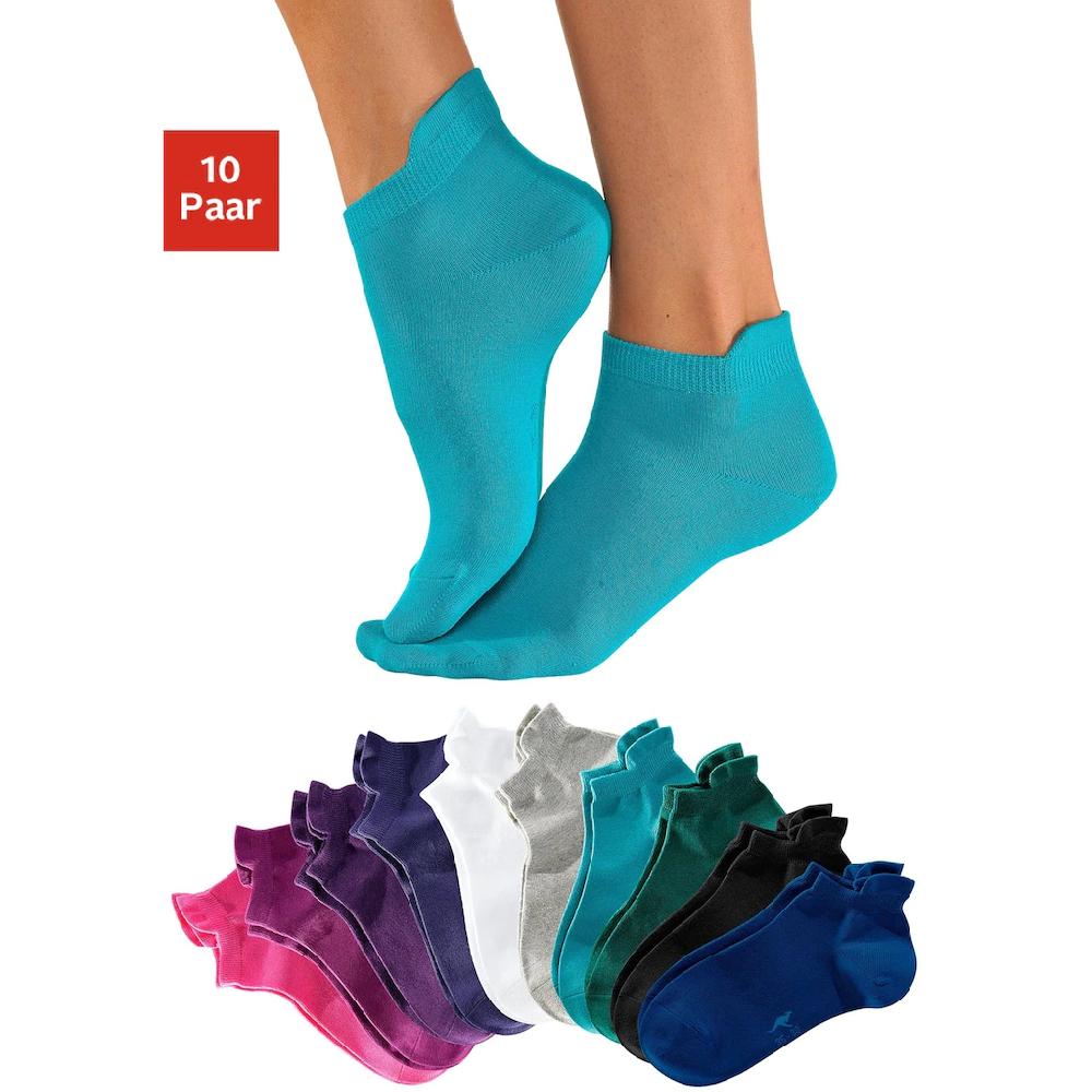 KangaROOS Sneakersocken (Packung 10 Paar) mit erhöhtem Bündchen online bestellen