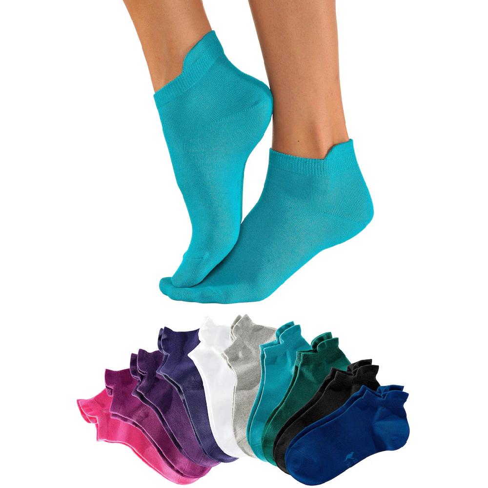 KangaROOS Sneakersocken (Packung 10 Paar) mit erhöhtem Bündchen online bestellen Blitzangebot