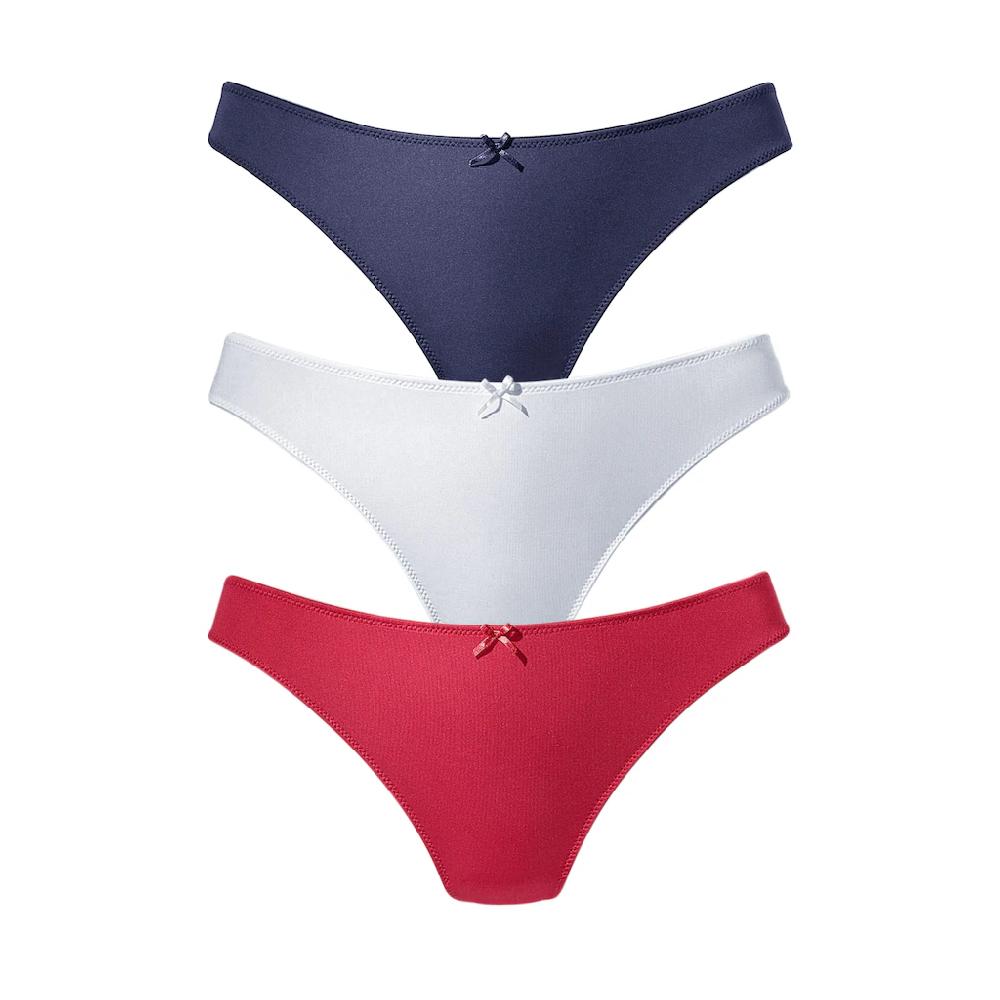 petite fleur String (3 St.) hinten komplett aus zarter Jacquardspitze online bestellen Bestseller