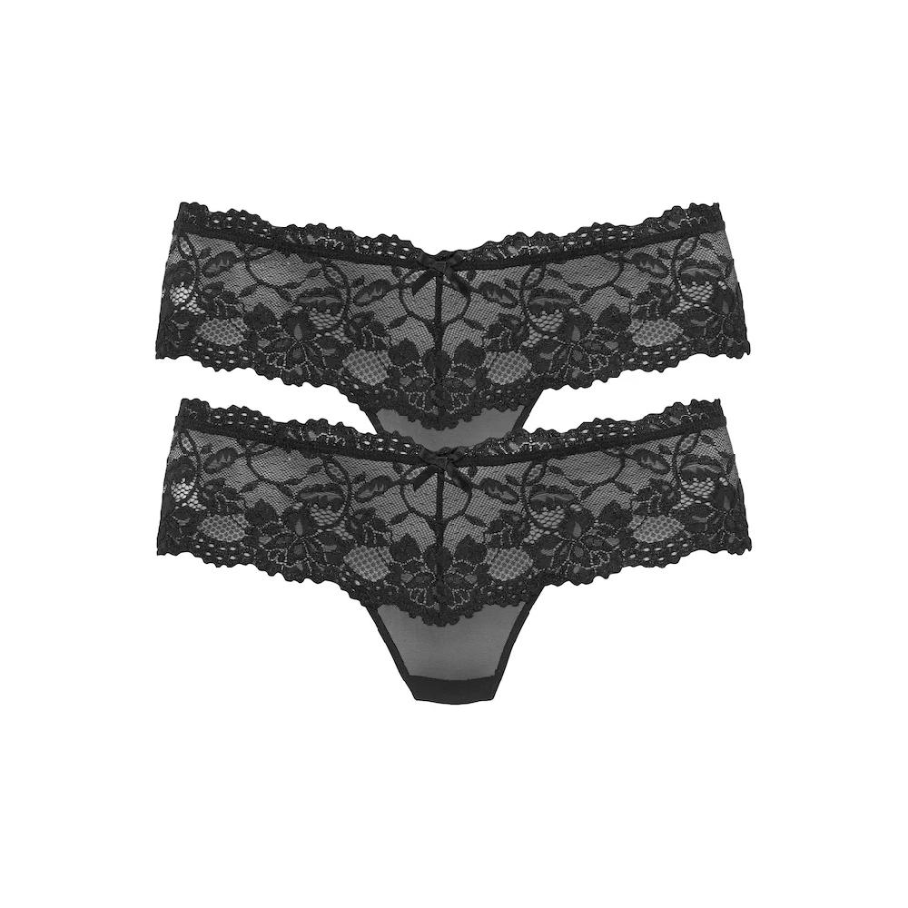 Vivance Panty (Packung 2 Stück) aus elastischer Spitze sexy Dessous Sonderangebote