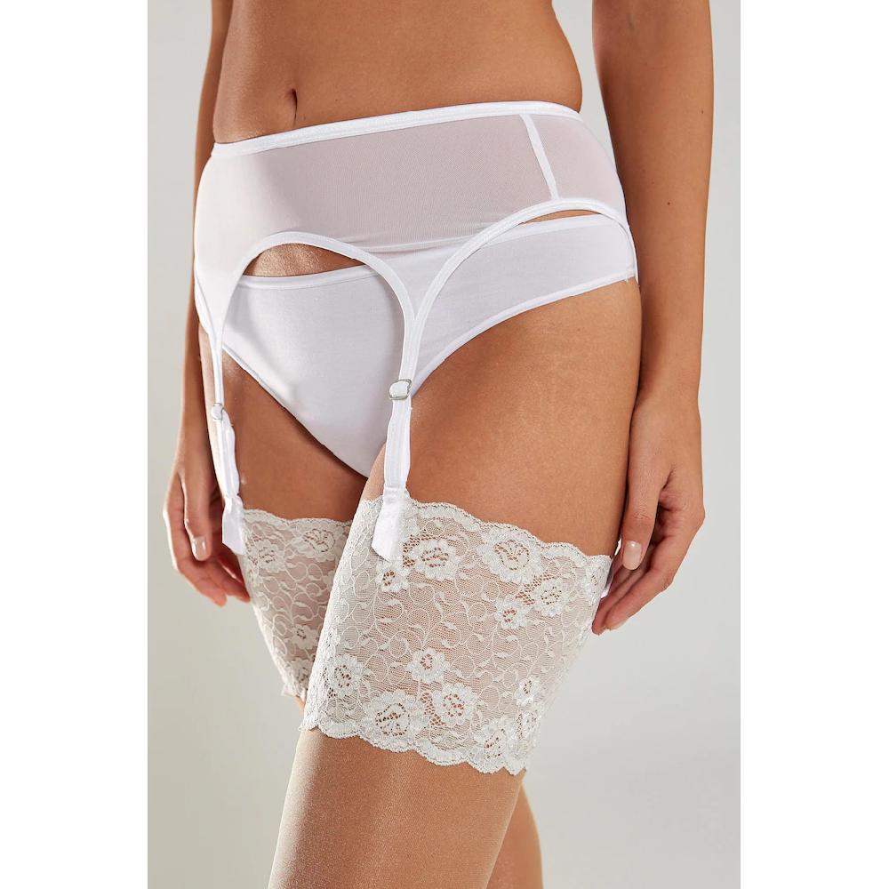 LASCANA Strapsstrümpfe mit elastischer Spitze online kaufen Super Sparpreis