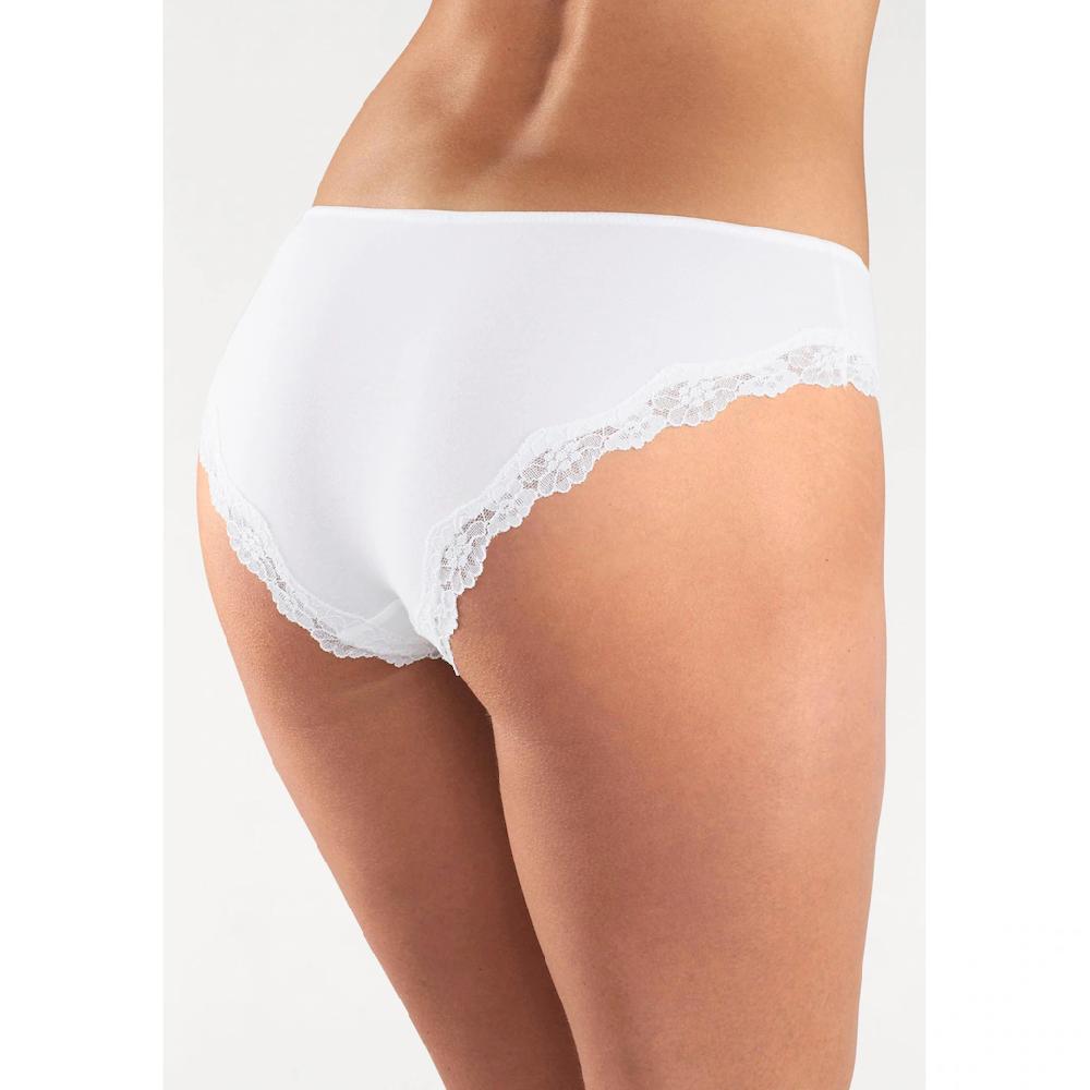 LASCANA Slip (3er-Pack) aus elastischer Baumwolle mit zarter Spitze online bestellen Neueste Stile